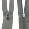 Plastic, waterproof black zips 60cm, 75cm, no. 1972