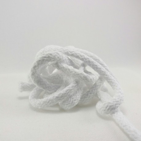 Sznurek bawełniany biały - 4554