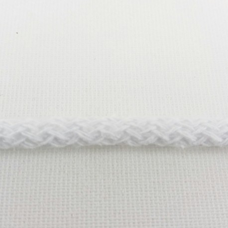 Sznurek bawełniany biały - 4555