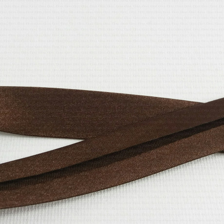 Pressed satin bias binding 1 or 20 m 0210