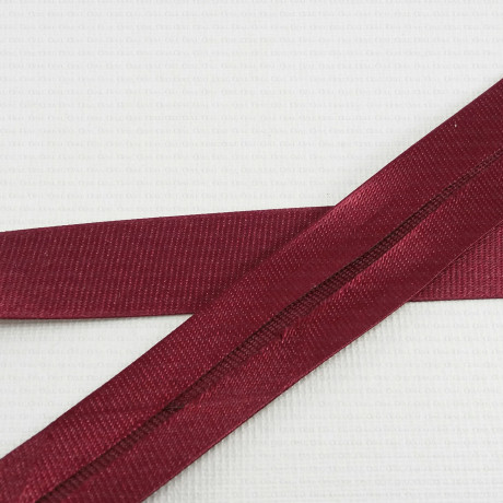 Pressed satin bias binding 20m 0201