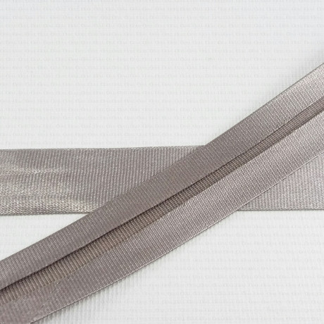Pressed satin bias binding, col 167
