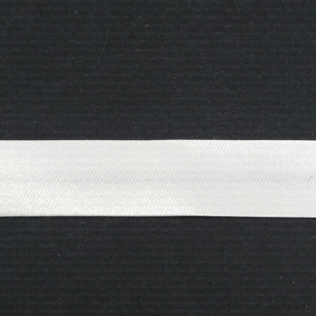 Pressed satin bias binding 1m or 20m Ecru 0214