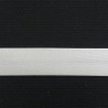 White satin bias binding 1m or 20m pre‑pressed 1211