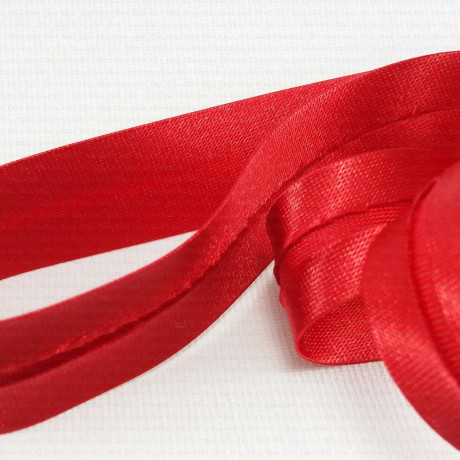 Pressed satin bias binding, colour 30A