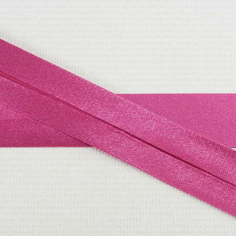 Pressed satin bias binding 1 or 20 m 0203