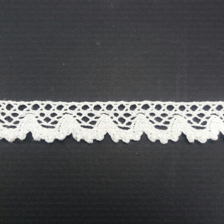 Cotton lace 17 mm, /1 or 25 yards 1986