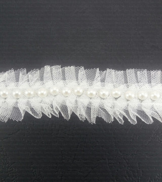 Decorative tape with pearls 30mm, 1991