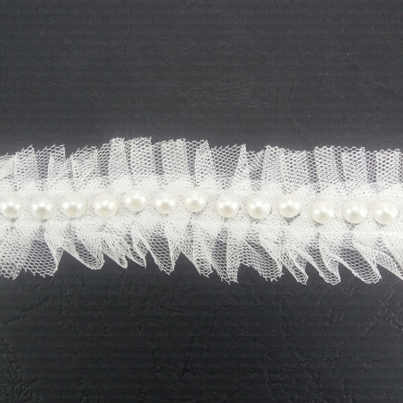 Decorative tape with pearls 30mm, 1991