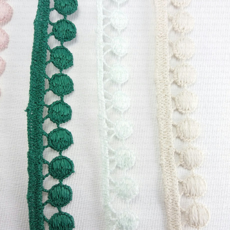 Guipure lace 12mm, 1995