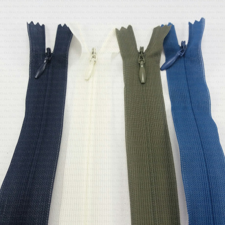 Concealed zip 55 cm No. 1357