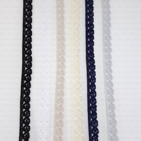 Koronka bawełniana 10mm,2002