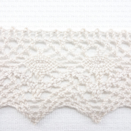 Cotton lace 40mm/1 yard 2004 NEW COLOURS