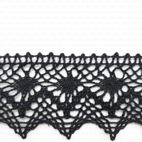 Cotton lace 40mm/1 yard 2004 NEW COLOURS