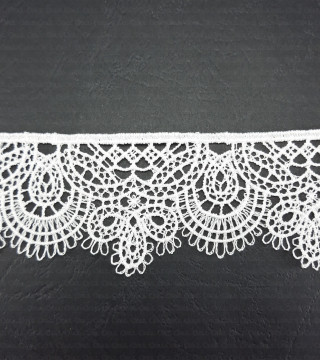 Guipure lace trim 40 mm, 2006