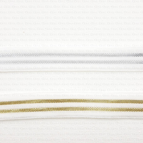 Decorative white and black elastic 1815