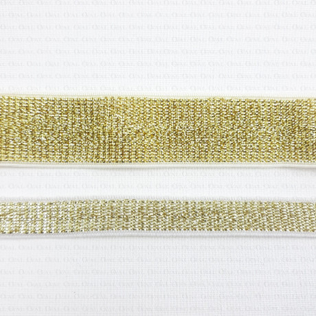 Silver, gold elastic band 10mm 20mm, 1849
