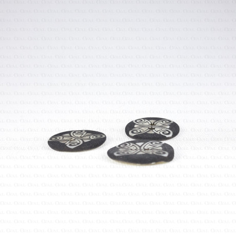 Guziki z naturalnej muszli 20 mm,nr2031