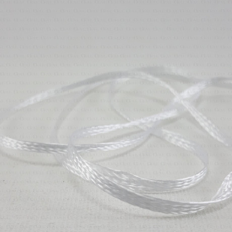 White lace 3 mm, 5 m