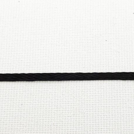 Laseta czarna 3 mm,5mb - 5121