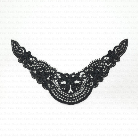 Guipure appliqué – neckline 2045