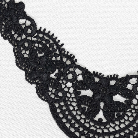 Guipure appliqué – neckline 2045