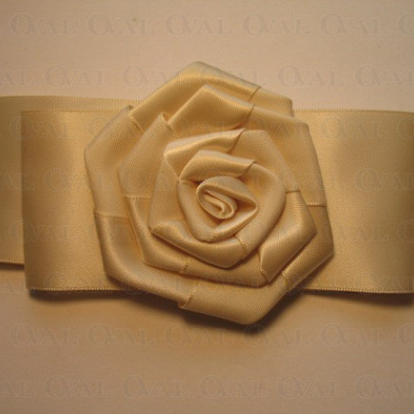 Satin Rose Brooch approx. 15cm no. 251