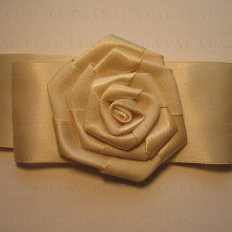 Satin Rose Brooch approx. 15cm no. 251