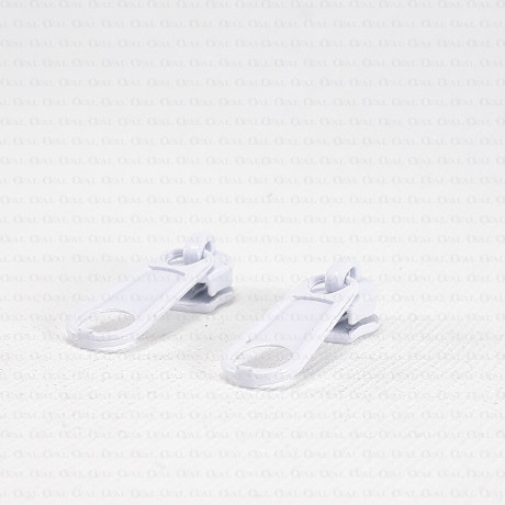 Suwak do taśmy pościelowej metalowy z końcówką nr. 2061