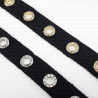 Decorative tape with eyelets 1812