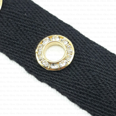 Decorative tape with eyelets 1812