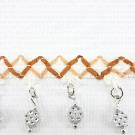 Decorative tape 42mm, 1 linear metre, no. 116