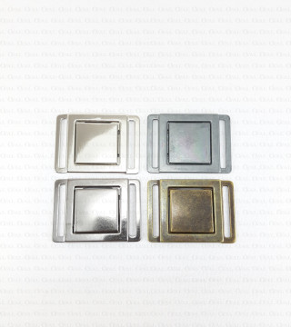 Ozdobne zapięcie - metalowe nr 1568