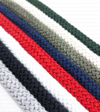 Cotton cord 9 mm, 1 m or 50 m 1744