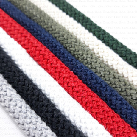 Cotton cord 9 mm, 1 m or 50 m 1744