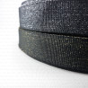Grosgrain ribbon 20 mm /1 m with gold or silver thread no. 2103