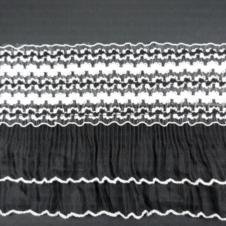 Decorative tape, frill 110mm/1 or 25y 2105