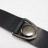 Fastening with small leather tab 100mm, 1963