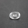 Plastic button pack of 10 pcs. 10x13mm no.703