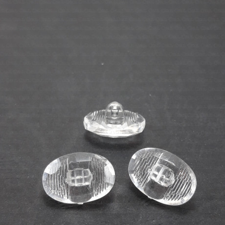 Plastic button pack of 10 pcs. 10x13mm no.703