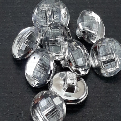 Plastic button Pack of 10 pcs, 10mm, 11mm no. 689