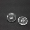 Plastic button pack of 10 pcs. 15mm no. 697