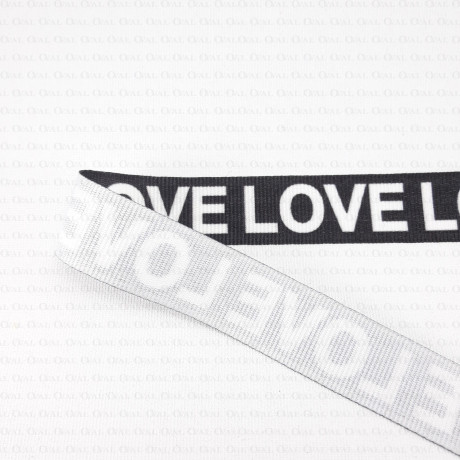 Decorative tape with inscriptions 20 mm / 1 or 50 m 2128