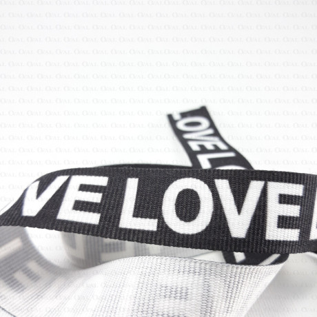 Decorative tape with inscriptions 20 mm / 1 or 50 m 2128