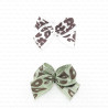 Decorative bow LEOPARD PRINT 2129
