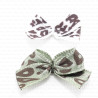 Decorative bow LEOPARD PRINT 2129