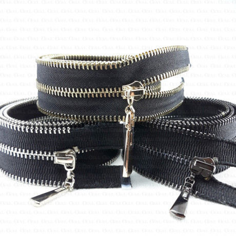Metal zips, separating 60 cm no. 2131