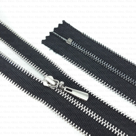 16 cm non-separating metal zips 2132