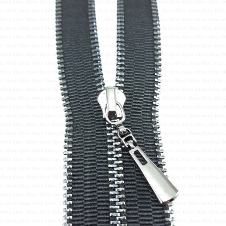 16 cm non-separating metal zips 2132