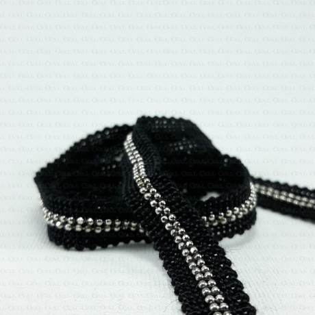 Beaded tape | Decorative beaded tapes for curtains | Fhoval